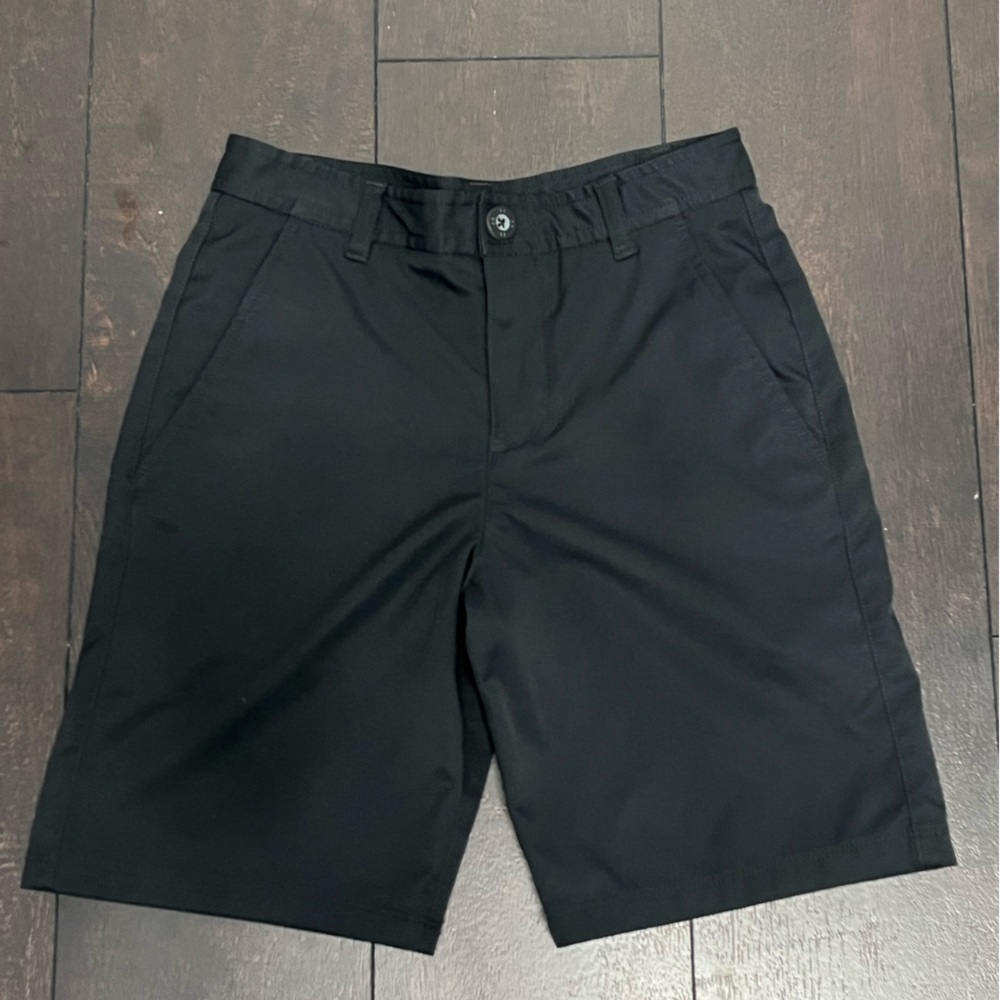 LIKE NEW!  Under armour boys shorts, size 12.  Like new, no rips or stains.